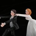 thumbnail image 4 of Figurine de Couple Marié en Résine Décoration de Table de Mariage 15x6x10.5cm, 4 of 8