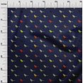 thumbnail image 2 of oneOone Cotton Poplin Fabric Artistic Bird Print Sewing Fabric BTY 56 Inch Wide, 2 of 4