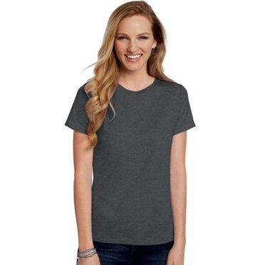 Hanes ComfortSoft Women`s Relaxed Fit Jersey Crewneck T-Shirt, 3XL
