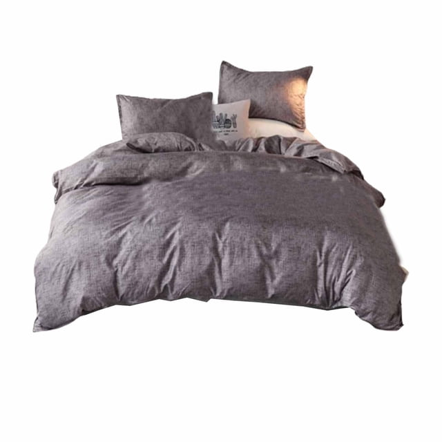 RoamHome Ensemble de Literie 3 Pcs - Draps et Taies d'Oreiller en Fibre de Polyester Lavables à la Machine, Conception Double Face pour Déco de Maison Moderne, Résistant à la Décoloration et Entretien Facile (59x78.7 Po, 20x29.5 Po)