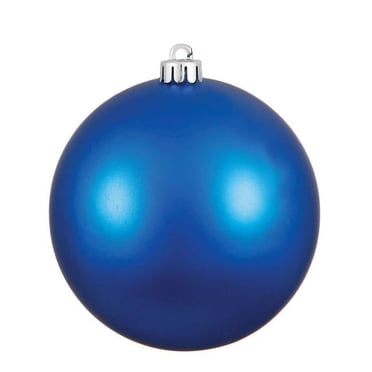 Vickerman N596002M Boule Ornementale Mate Bleue, 2.4 Po. - 60 par Boîte