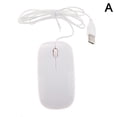 thumbnail image 1 of Slim USB Wired Optical Mouse Mice For PC 1 PCS Laptop Black/White W3L1, 1 of 6