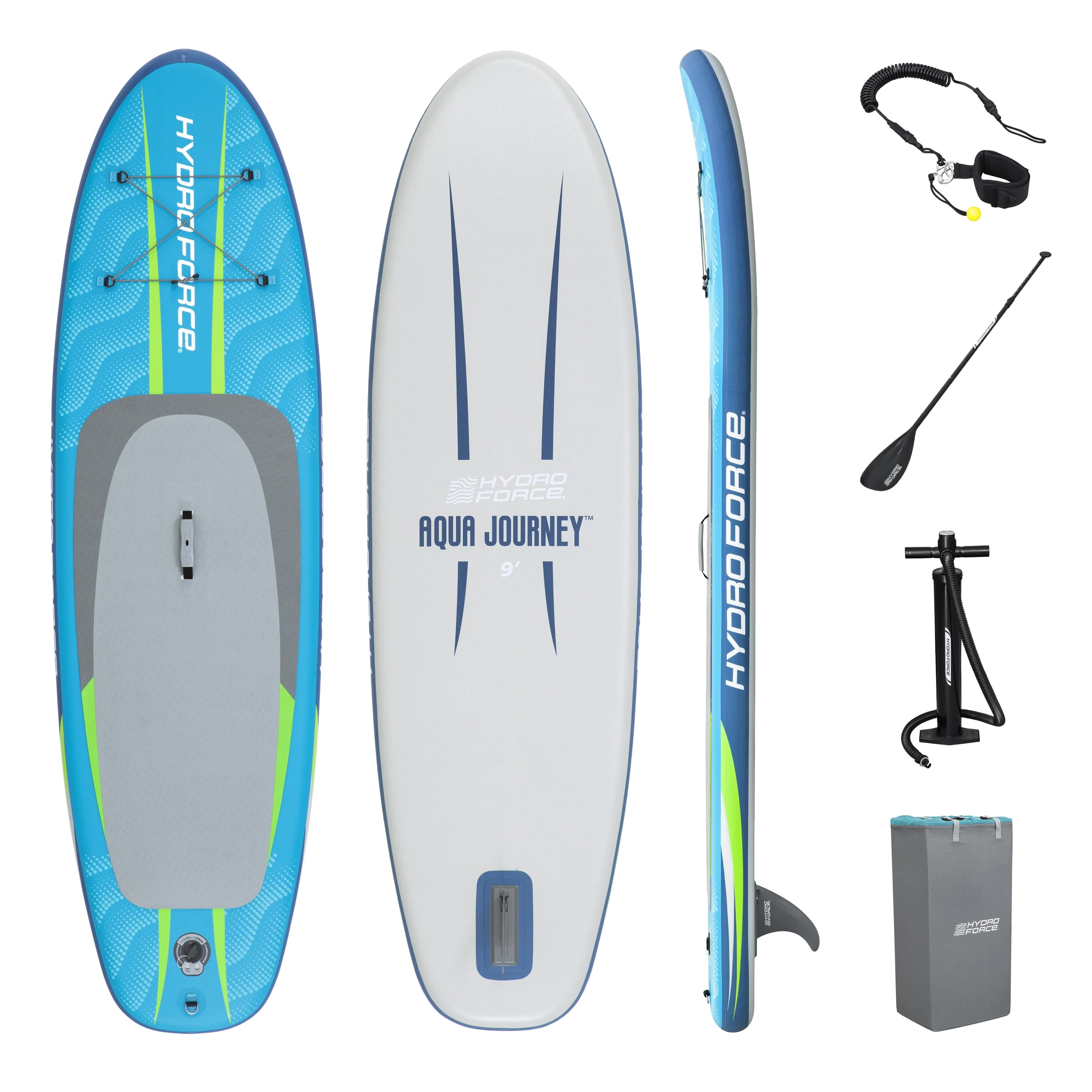 HydroForce社 SUP Board 並行輸入 OUTLET① Hydro Force™ 9ft Aqua Journey Stand Up Paddleboard set - Walmart.ca
