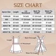 thumbnail image 2 of Aspire Retro Ruffle Apron, Adjustable Kitchen Cooking Apron for Women Girls, Vintage Baking Apron Maid Costume - S, 2 of 7