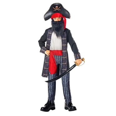 Blackbeard Pirate Kid's Costume