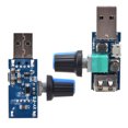 thumbnail image 2 of Module de Commutation de Ventilateur USB, Réglage du Volume d'Air du Régulateur de Vitesse du Ventilateur DC4-12V 5W 2pcs pour un Usage Domestique, 2 of 8
