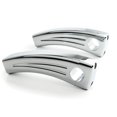 thumbnail image 3 of Krator Rehausseur de Guidon de Moto Chromé 5.5 Pouces Compatible avec Harley Davidson Electra Glide Classic, 3 of 4