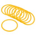 thumbnail image 1 of Unique Bargains 8.5cm Plastic Carnival Ringtoss Rings Hoop Party Favor Game, Yellow 24 Pack, 1 of 5