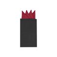 thumbnail image 1 of INSPIRE CHIC Men's Halloween Pocket Squares Pre Folded Triangles On Card Suit Handkerchief Wine Red One Size, 1 of 4