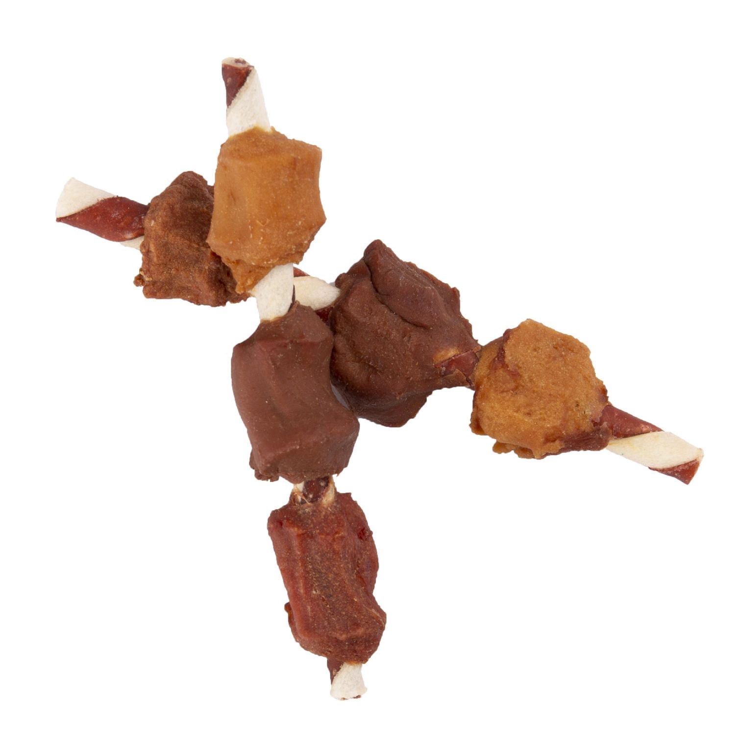 Good 'n' Fun Brochettes Triple Saveur Chien Mâche avec Poulet, Canard, Porc et Cuir du Boeuf, 681g