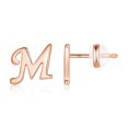 thumbnail image 1 of CHOK Sterling Silver Stud Earrings  14K Gold, 1 of 6