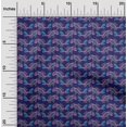 thumbnail image 1 of oneOone Tissu Popeline de Coton Imprimé Bloc de Poisson 1 Yard 56 Pouces de Large, 1 of 4