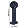 thumbnail image 3 of Boovnll Portable Fan, Adjustable 3 Speed USB Rechargeable Fans Lightweight Compact Handheld Fan for Outdoor, Travel, Camping, Vacation, Summer Gift, Mini Fan - Fan, 3 of 3