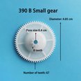 thumbnail image 1 of Plastic Gear for Gearbox 550 and 390 Children\\\'s Electric Car Kid Ride on Toy Car, 1 of 1