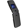 thumbnail image 4 of Case for Alcatel Go Flip 4 / TCL Flip Pro Phone, Nakedcellphone Slim Hard Shell Protector Cover with Grid Texture - Black, 4 of 7
