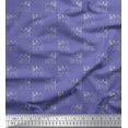 thumbnail image 1 of Soimoi Polyester Crepe Fabric Pug Dog Print Fabric by The Yard 42 Inch Wide, 1 of 3