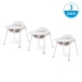 thumbnail image 1 of Foundations Secure Sitter 13" Feeding Chairs with Removable Tray, Easy to Clean, Stackable Feeding Chairs, 3 Pack, 1 of 5