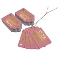 thumbnail image 3 of Inkdotpot Gold Foil Paper Hang Tags Merry And Bright Christmas Favor Tags 100 Pieces, 3 of 6
