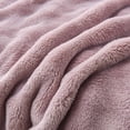 thumbnail image 4 of Tyidzon Throw Blanket Solid Colour Flannel Rabbits Hair Blanket Nap Cover Blanket Heavy Sofa Blanket Velvet Blanket, 4 of 8