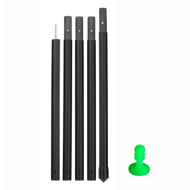 Carbon Fiber Tarp Poles Canopy Adjustable Rods Tent Tarps Replacement for Awning