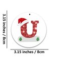 thumbnail image 1 of CEHVOM Christmas Alphabet Decorations Personalized For Gift Christmas Tree Hanging Ornament DIY Creative Decorations Clearance, 1 of 2