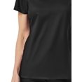 thumbnail image 1 of EON Women's COOLMAXÃ‚Â® Mesh Panel V-Neck Solid Scrub Top, 1 of 2