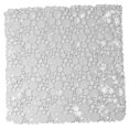 thumbnail image 1 of Bubbles Non-Slip Square Shower Mat Clear 20″L X 20″W, 1 of 5