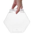 thumbnail image 3 of QJUHUNG 2pcs Transparent Fish Bowl Desktop Small Fish Bowl Plastic Fish Bowl Transparent Desktop Small Aquarium Fish Bowl For Home, 3 of 8