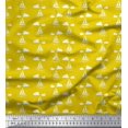thumbnail image 1 of Soimoi Polyester Crepe Fabric Cloud,Fish & Yacht Nautical Print Fabric by The Yard 42 Inch Wide, 1 of 3