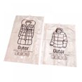 thumbnail image 1 of Can Hang Vacuum Bag For Clothes Folding Transparent Border Compression Organizer Pouch Sealed Bags To Save Space organizer, 1 of 6