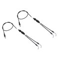 thumbnail image 1 of Throttle Cables Replacement Throttle Cable Black 01 0813 Metal Pull Push Throttle Cable Replacement For Banshee 350 YFZ350 1987-2006, 1 of 8
