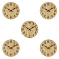 thumbnail image 1 of mmirethe Unique Style Round Wall Clock Timeless For Any Space Durable Construction Decorative Wall Clock As Shown type 4 5Set, 1 of 6