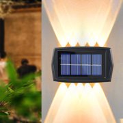 Kctiaxy Solar Light LED Outdoor Solar Lights, Land-Scape Spotlights, Garden Lights, Wireless Solar Powered Outdoor Lights/Lighting for Yard, Walkway Kitchen Appliances