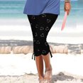 thumbnail image 3 of FNFYFH Liquidation Capris de Yoga pour Femmes Frais Toute la Journée,Noir, 3 of 5