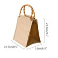 thumbnail image 1 of RKSTN Décorations d'Automne pour la Maison Sac Fourre-Tout Rétro en Coton et Lin Petit Sac en Rotin Décorations, 1 of 2