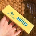 thumbnail image 4 of 8PCS Funny Novelty ButterStick Slow Rising SqueezeToy Soft ButterShaped Stress Reliefing Anxiety RelaxationSquishies Cute ButterBar Toys Gifts for Birthday PartyFavors ClassroomPrizes 5.12inch, 4 of 8
