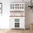 thumbnail image 2 of Giantex Kitchen Hutch Storage Cabinet, Sideboard Buffet Cupboard for Dining Room, Restaurant, 2 of 8