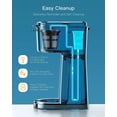 thumbnail image 4 of Strak Iced Coffee Maker, Hot and Cold Coffee Maker Single Serve for K Cup and Ground, with Descaling Reminder and Self Cleaning, Iced Coffee Machine for Home, Office and RV, 4 of 4
