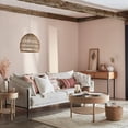 thumbnail image 3 of Bouclair Rattan Natural Ceiling Lamp 18 X 16 in (45.72 X 40.64 cm), 3 of 9