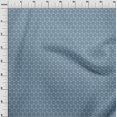thumbnail image 3 of oneOone Viscose Chiffon Fabric Honeycomb Geometric Sashiko Print Decor Fabric Printed BTY 42 Inch Wide, 3 of 4