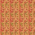thumbnail image 1 of Ahgly Company Tapis d'Intérieur Lavable à la Machine, Carré, Transitionnel, Orange Rouge Orange, Tapis de Zone, 6 Pieds Carré, 1 of 7