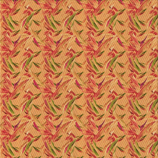 Ahgly Company Tapis d'Intérieur Lavable à la Machine, Carré, Transitionnel, Orange Rouge Orange, Tapis de Zone, 6 Pieds Carré