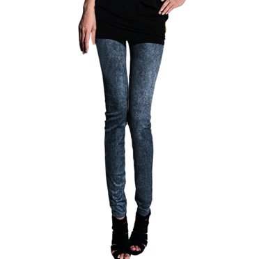XZNGL Women Leggings with Pocket Women Pants Pocket Slim Leggings Fitness Plus Size Leggins Length Jeans Plus Size Leggings