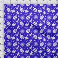 thumbnail image 4 of oneOone Polyester Spandex Lapis Blue Fabric Halloween Sewing Material Print Fabric By The Yard 56 Inch Wide, 4 of 4