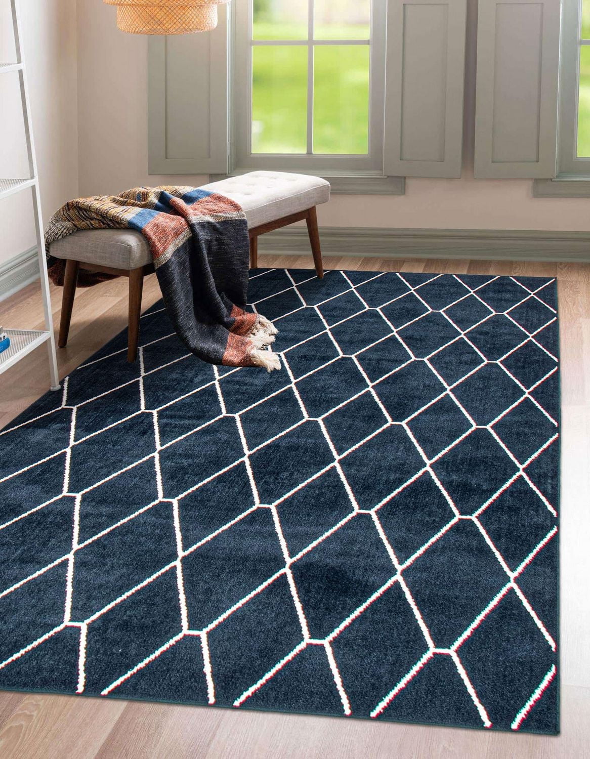 ECARPET Contemporary Area Rug for Living Room, Bedroom, Dinning Hall