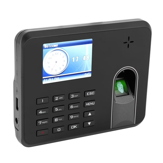 Time Clocks, Attendance Timeclock Machine Employee Punch Clock For Mployees Small Business US Plug