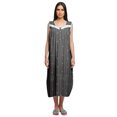 thumbnail image 1 of Moomaya Robe de Nuit d'Allaitement à Col Rond Imprimée pour Femmes en Coton, 1 of 5