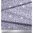 thumbnail image 2 of Soimoi Moss Georgette Fabric Floral Block Decor Fabric Printed Yard 42 Inch Wide, 2 of 5