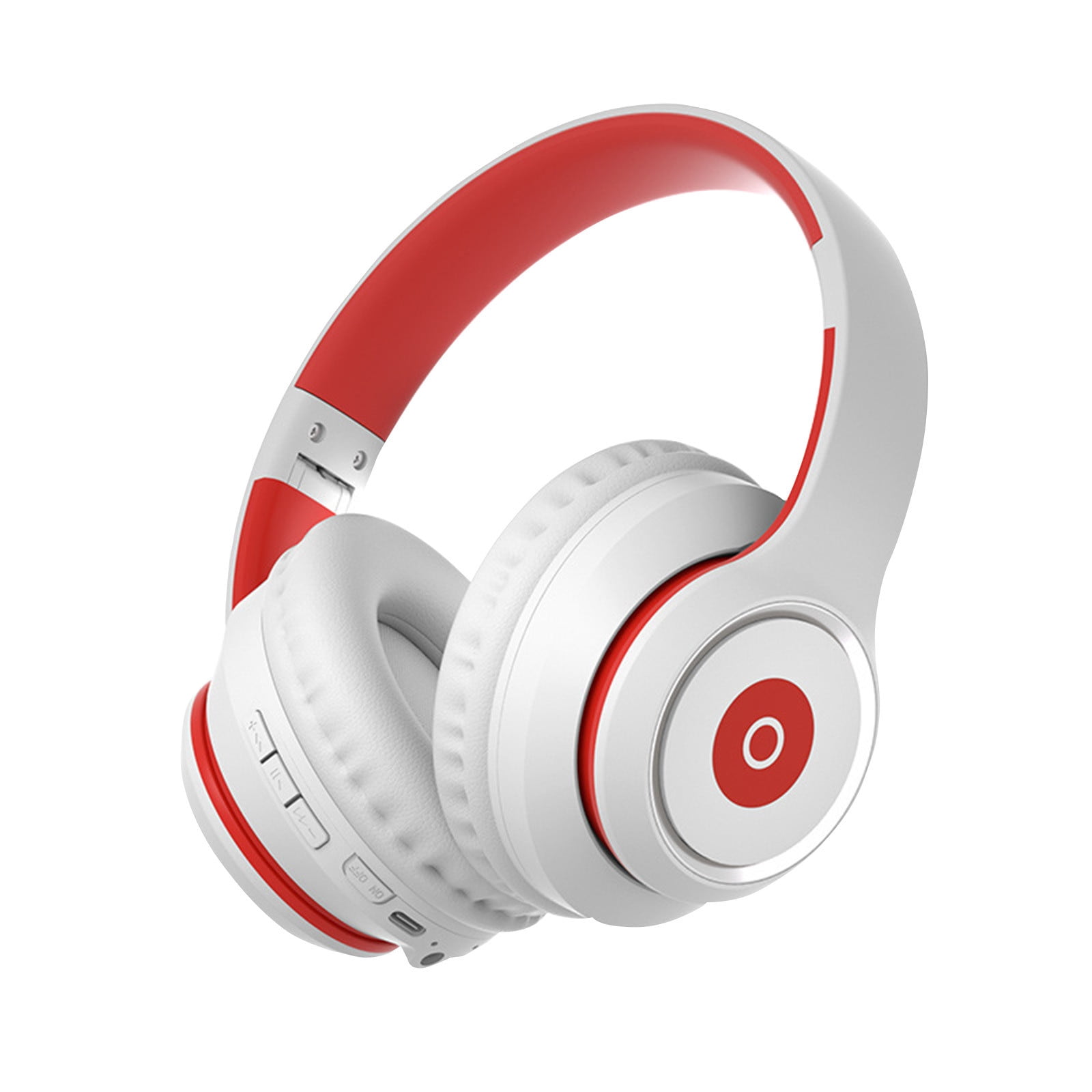 Grey Wireless Bluetooth Headphones 5.4 Foldable Lightweight Over