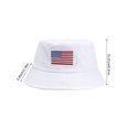 thumbnail image 3 of Flag Hat Costume Topper Print Bucket Hats Independence Day Keepsake Decoration Gift, 3 of 6